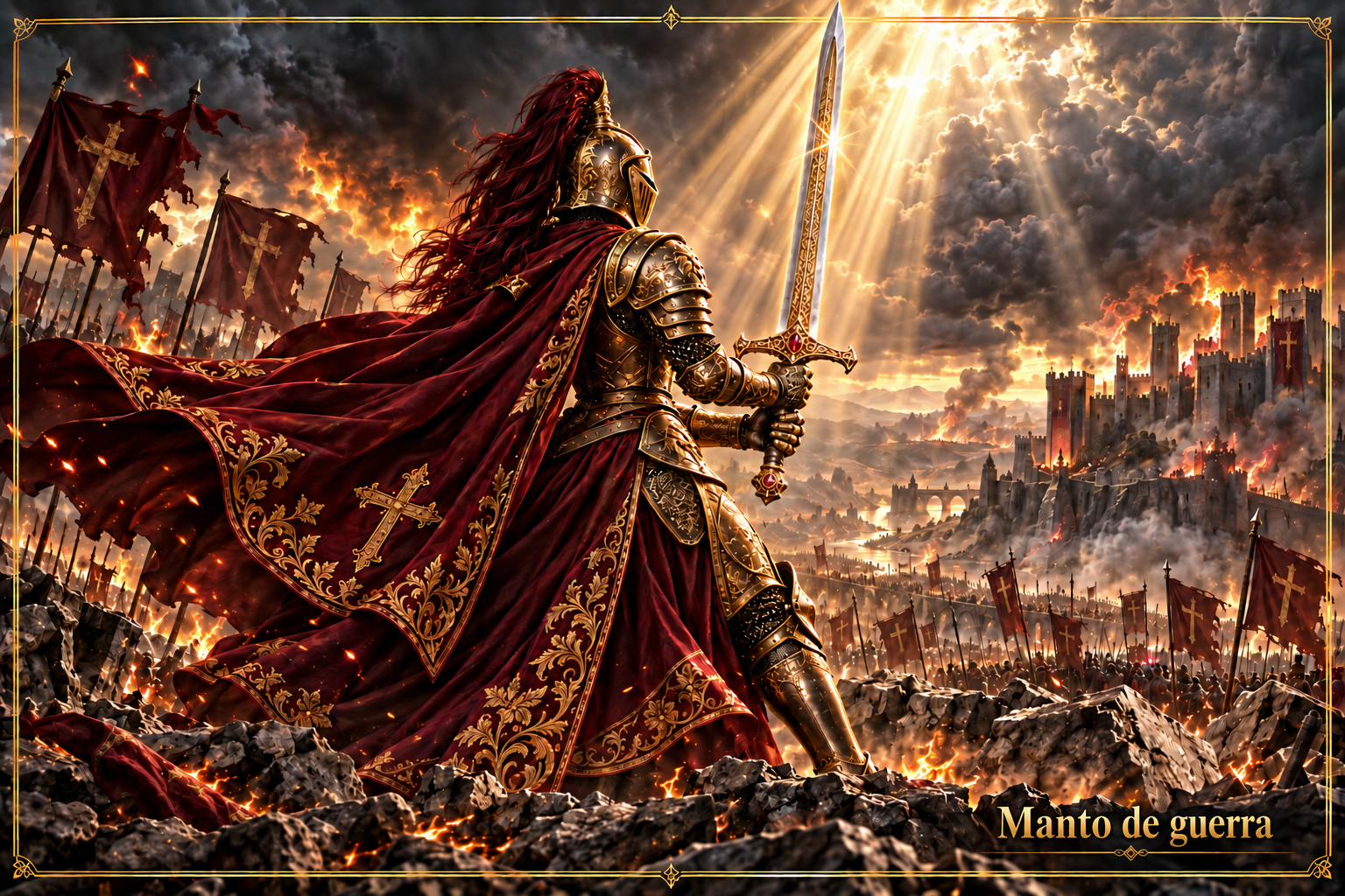 La armadura del corazón — Mantos de guerra