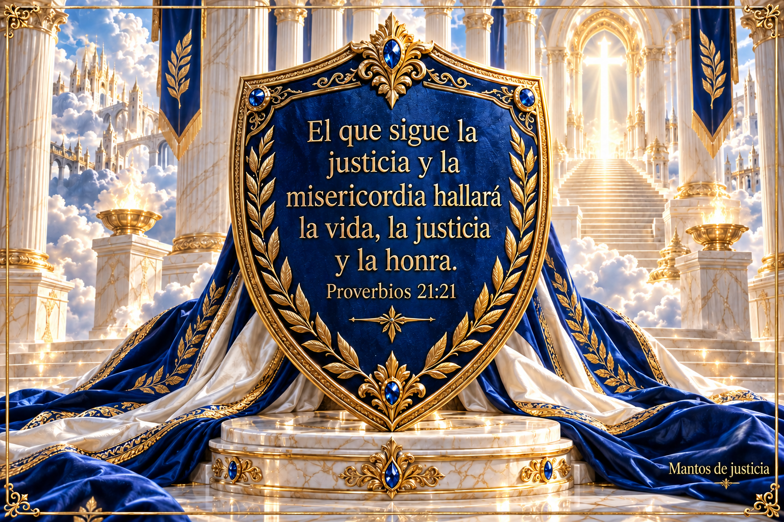 El escudo de la justicia — Mantos de justicia