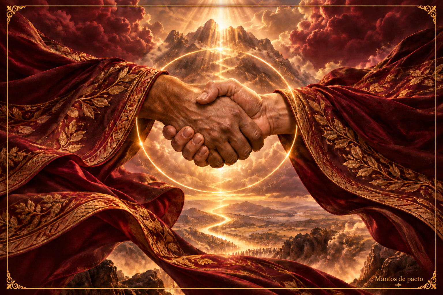 El pacto de alianza — Mantos de pacto